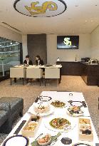 Softbank shows inside of new royal box at Yafuoku Dome ballpark