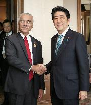 PM Abe meets with African, Asian leaders in Sendai