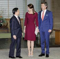 Danish crown prince, princess in Japan