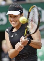 Ivanovic wins French Open women's singles q'finals match