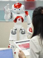 MUFG introduces customer service robot in Osaka branch