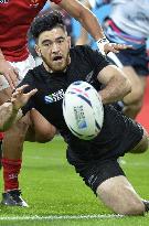 New Zealand beat Tonga in Rugby World Cup