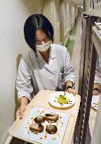 Univ. promotes full-course French cuisine depicting Izumo Myths in west Japan