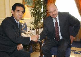 (1)Aisawa meets Jordan's prime minister