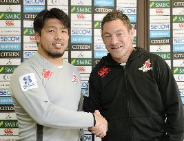 Horie named captain of Japan's Sunwolves rugby team