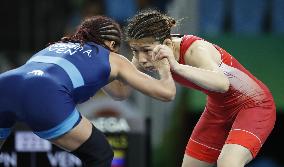 Japan's Yoshida advances to women's freestyle wrestling 53-kg final