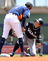 Baseball: Ichiro at Marlins spring training