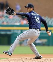 Baseball: Iwakuma gets no-decision in Mariners' win