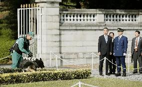 Tight security in Tokyo ahead of Trump's visit