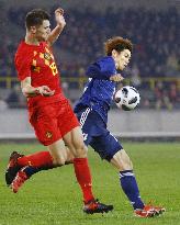 Soccer: Belgium-Japan friendly