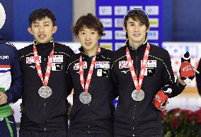 Speed skating men's team pursuit