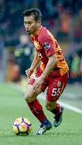 Football: Galatasaray's Nagatomo