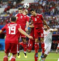 Football: Iran vs Spain at World Cup