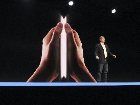 Samsung's foldable smartphone