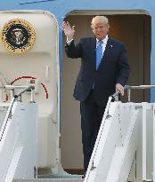Trump's visit to S. Korea