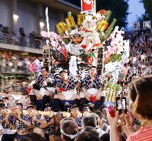 Traditional summer festival in Fukuoka