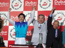 Horse Racing: Admire Moon wins Dubai Duty Free