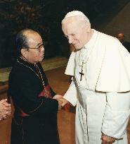 Japanese cardinal hopes new pope will follow predecessor