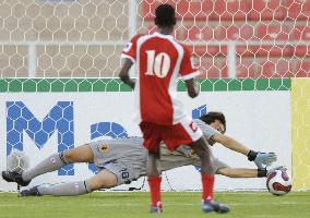 Japan hold Oman in World Cup q'fier