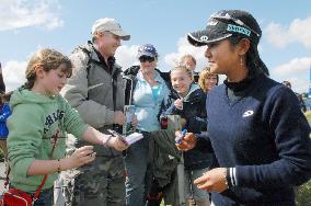 Japanese golfers at Ricoh Women's British Open