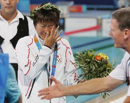 (3)Shibata wins women's 800 free in Olympics