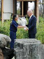 U.S. Vice Pres. Biden visits quake-hit Miyagi Pref.