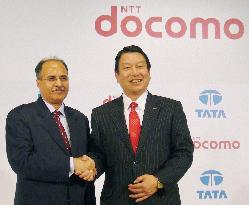 NTT Docomo to buy 26% stake in India's Tata Teleservices