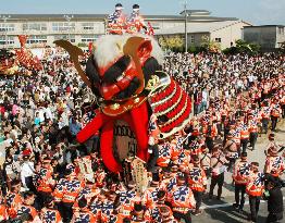 Karatsu-Kunchi festival underway in western Japan