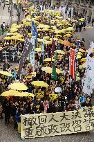 Pro-democracy demonstration in Hong Kong