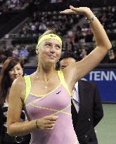 Sharapova wins Toray title as Jankovic retires