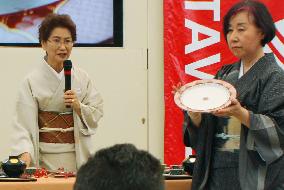 Japan Pavilion displays traditional dishes