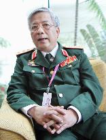 Vietnam's deputy defense minister speaks in Singapore