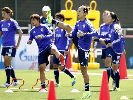 Nadeshiko Japan prepare for next game against Cameroon