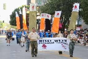 Festival in LA's Little Tokyo
