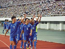 Japan, N. Korea universities hold soccer game