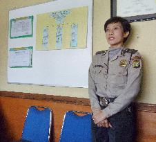 Jakarta police box staffed only by female officers