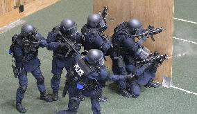 Antiterrorism drill conducted in Tokyo