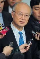 IAEA chief Amano in Seoul