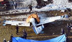 4 die in small plane crash at airport in Osaka