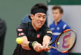 Tennis: Nishikori picks up 50th Grand Slam win