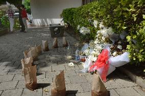 Japanese parents visit Colombia park where son was killed