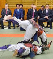 Putin visits Kodokan Judo Institute in Tokyo