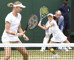 Tennis: Ninomiya, Voracova march into Wimbledon doubles semis