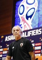 Japan boss Halilhodzic calls for winning finish to World Cup q'fying