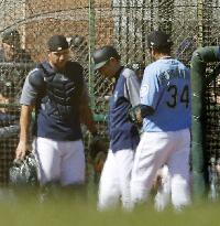 Baseball: Mariners' Ichiro at spring training