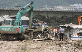 Bullet train collision in China