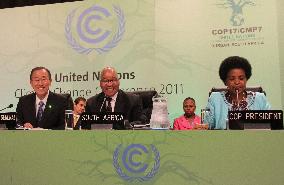 COP17 launches ministerial-level talks