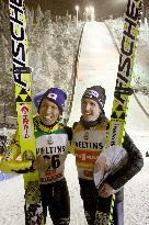 Japan's Kasai ties for gold with Amman at World Cup