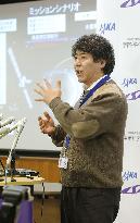 JAXA project manager speaks to press about Mercury probe
