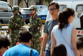 Security tightened in Beijing prior to military parade
